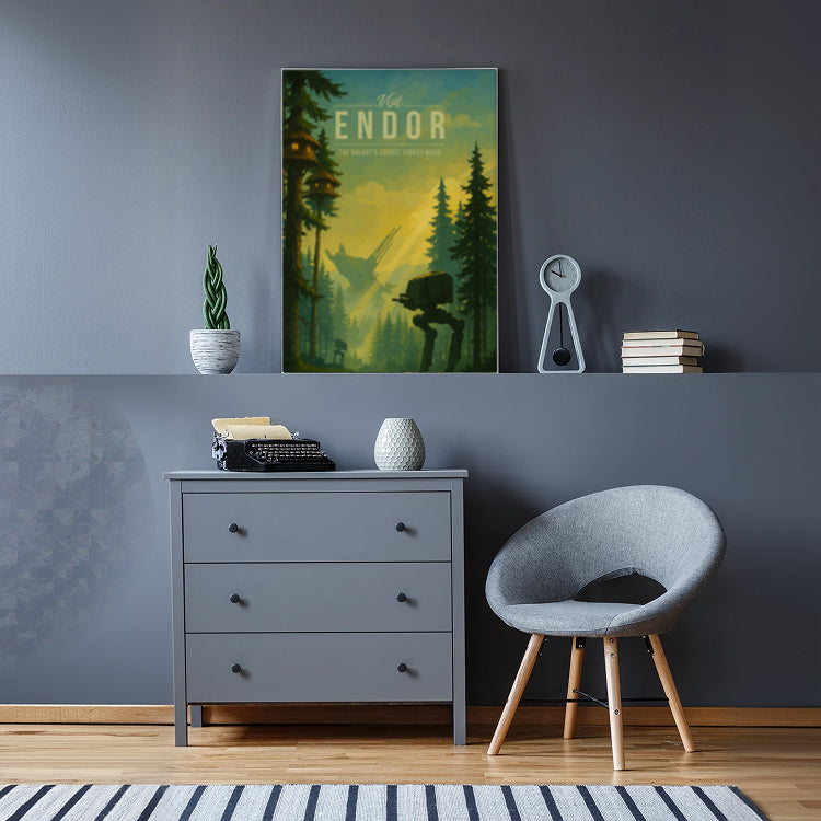 Endor Travel Poster