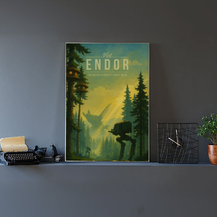 Endor Travel Poster