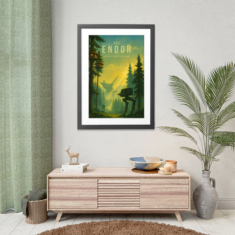 Endor Travel Poster