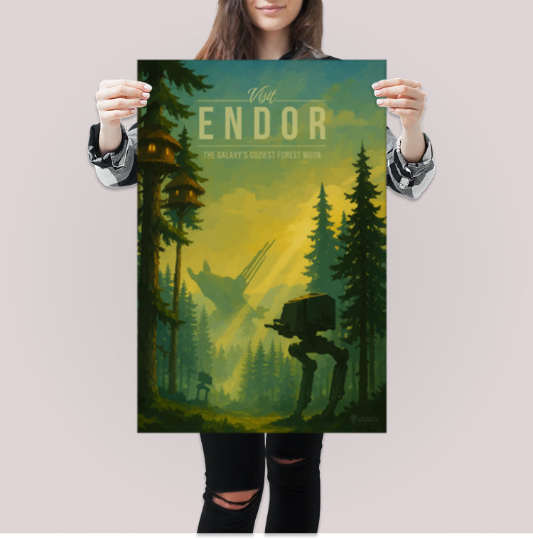 Endor Travel Poster