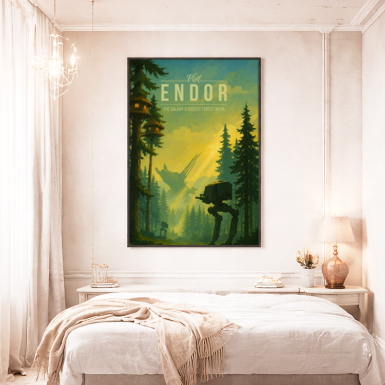 Endor Travel Poster