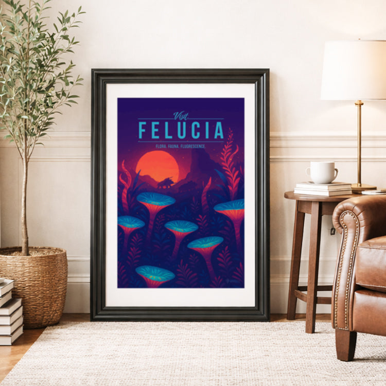 Felucia Travel Poster