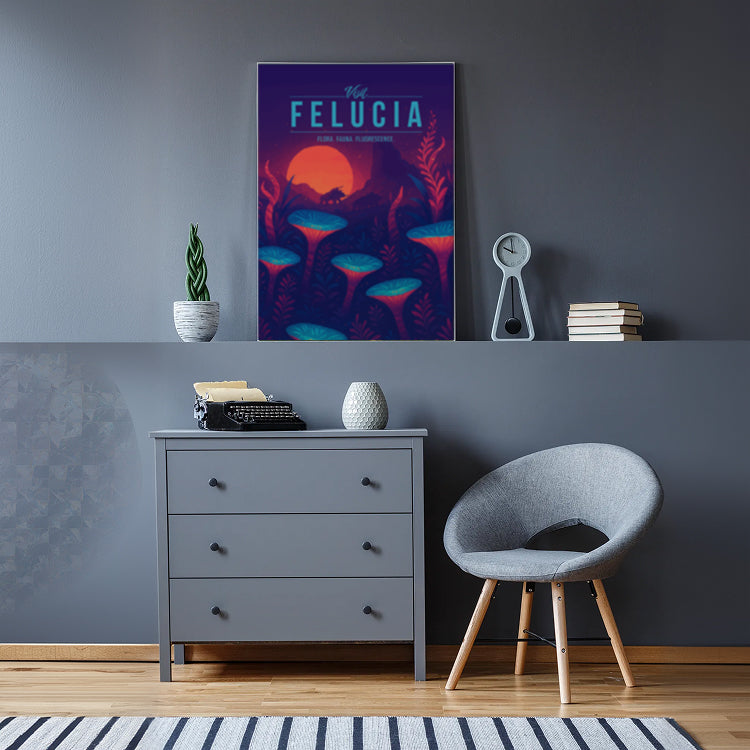 Felucia Travel Poster