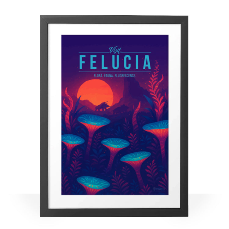 Felucia Travel Poster