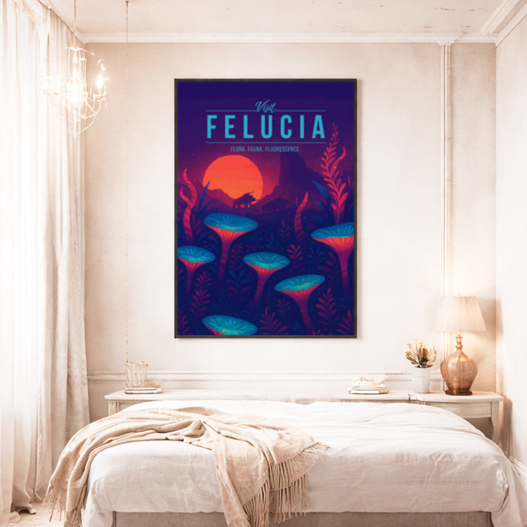 Felucia Travel Poster