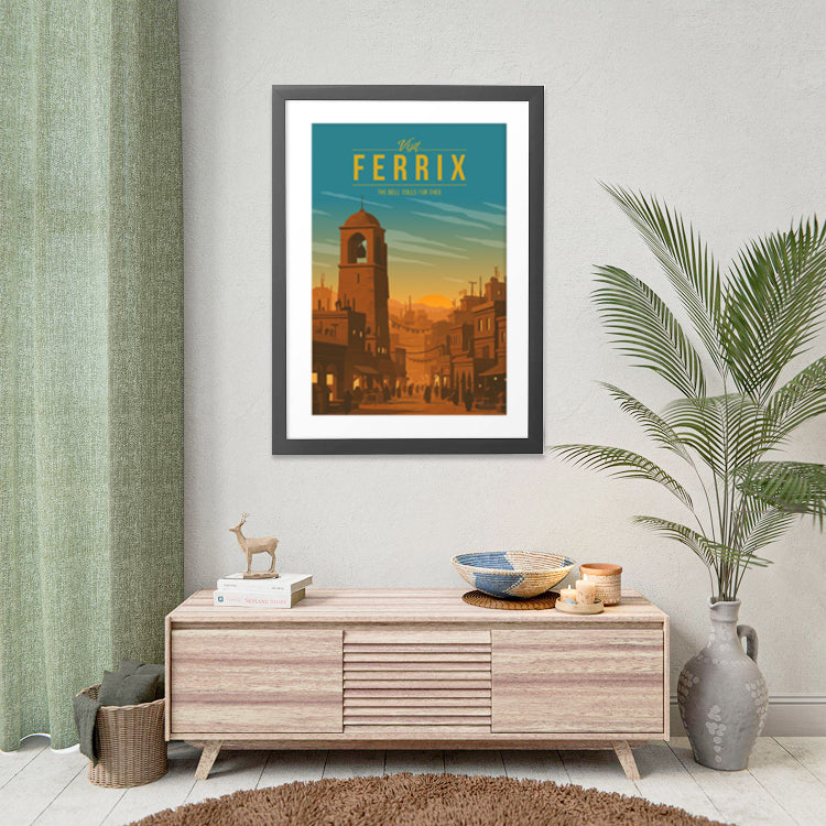 Ferrix Travel Poster