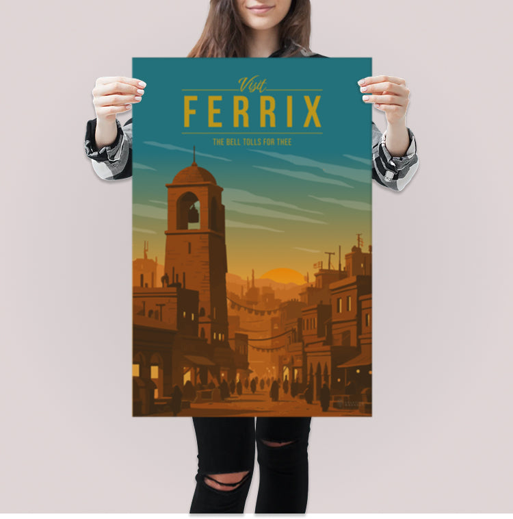 Ferrix Travel Poster