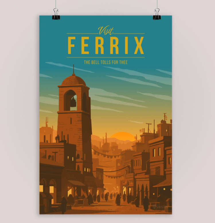 Ferrix Travel Poster