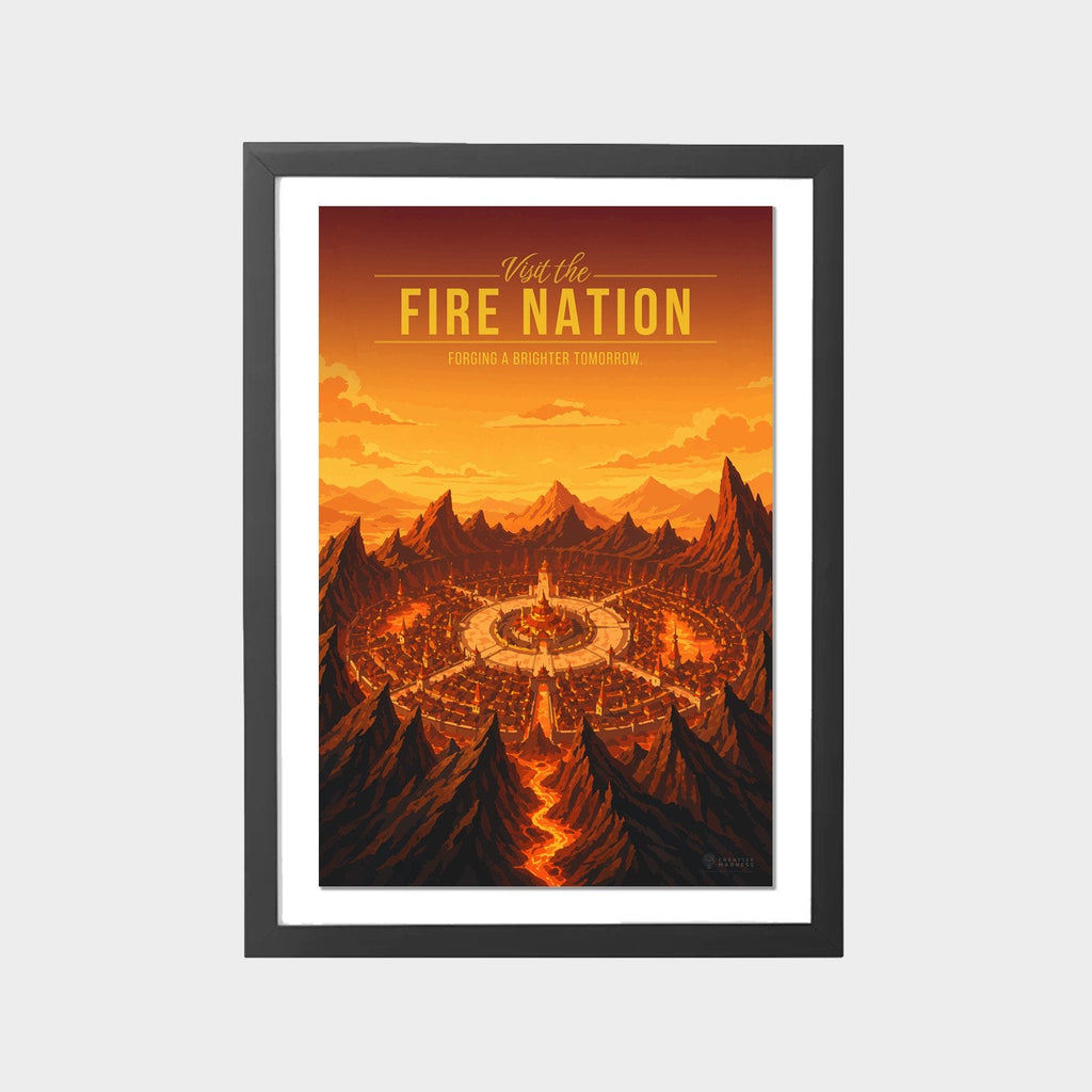 Flying Bison Four Nations — Complete 4 Poster Set