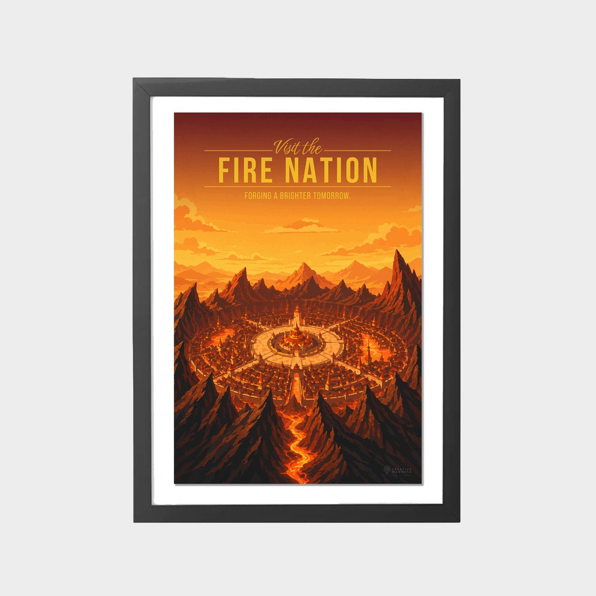 Flying Bison Four Nations — Complete 4 Poster Set
