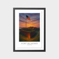 fort-mchenry-gray-bg-framed