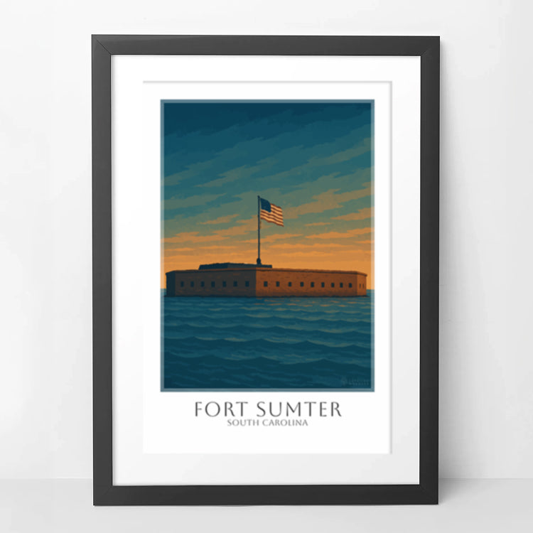 fort-sumter-framed
