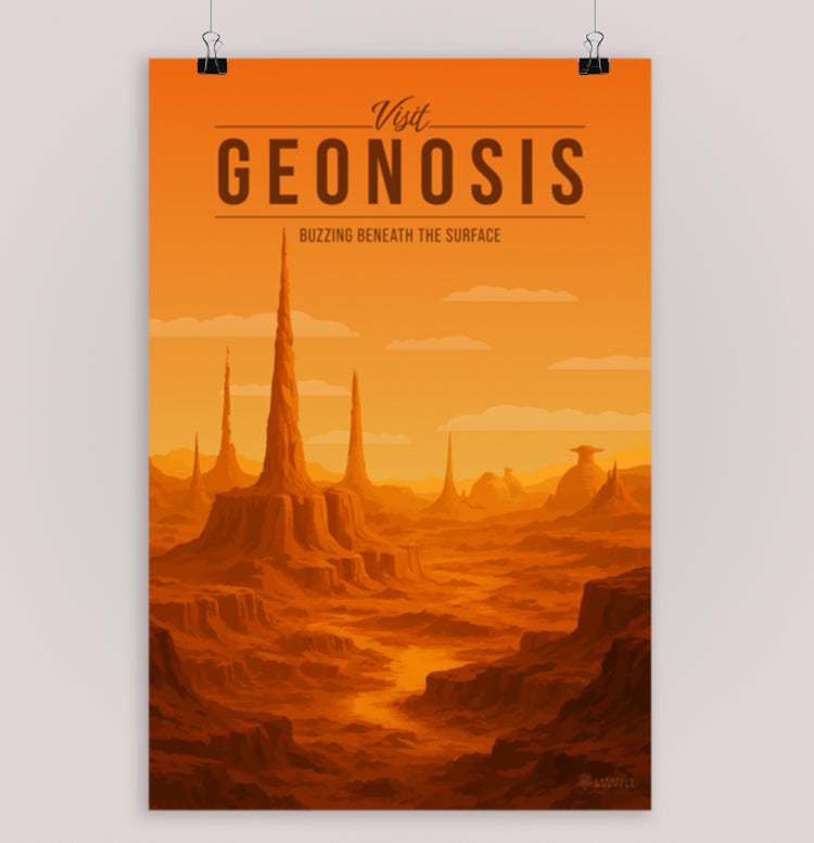 Geonosis Travel Poster