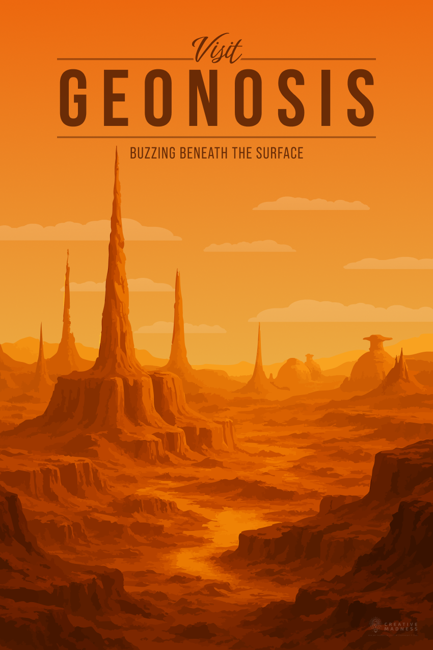 Geonosis Travel Poster