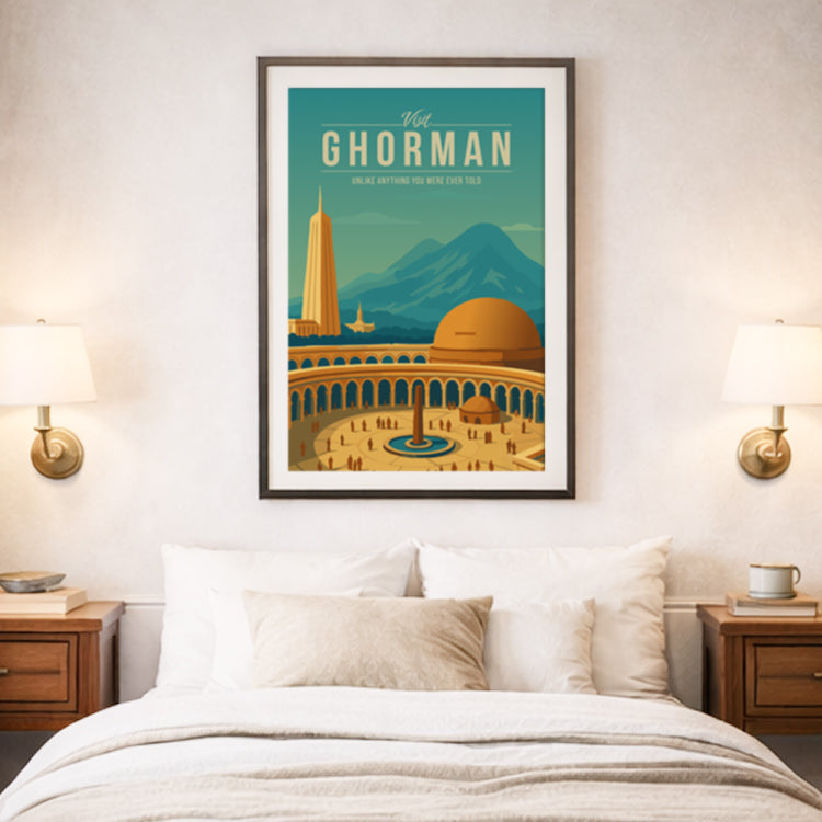Ghorman Travel Poster