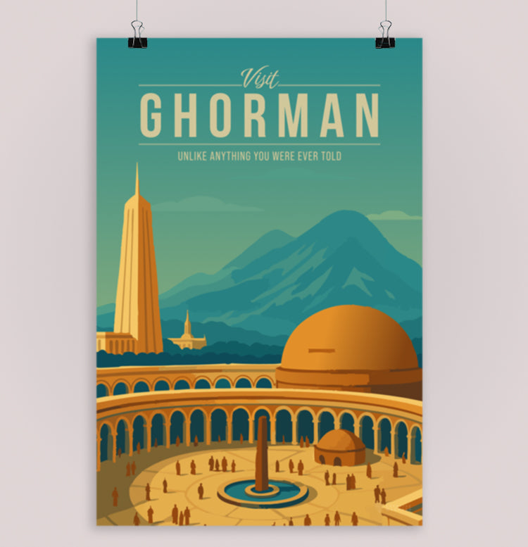 Ghorman Travel Poster