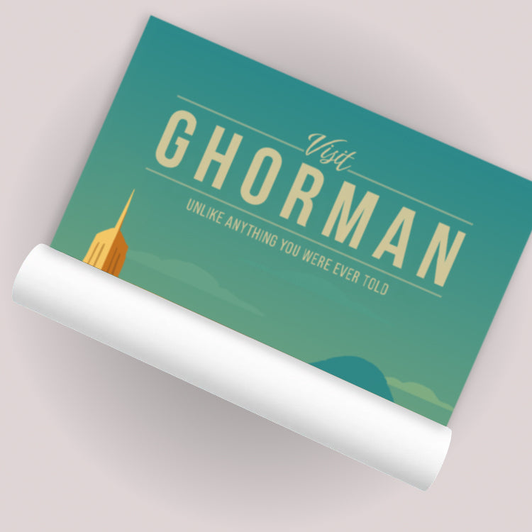 Ghorman Travel Poster