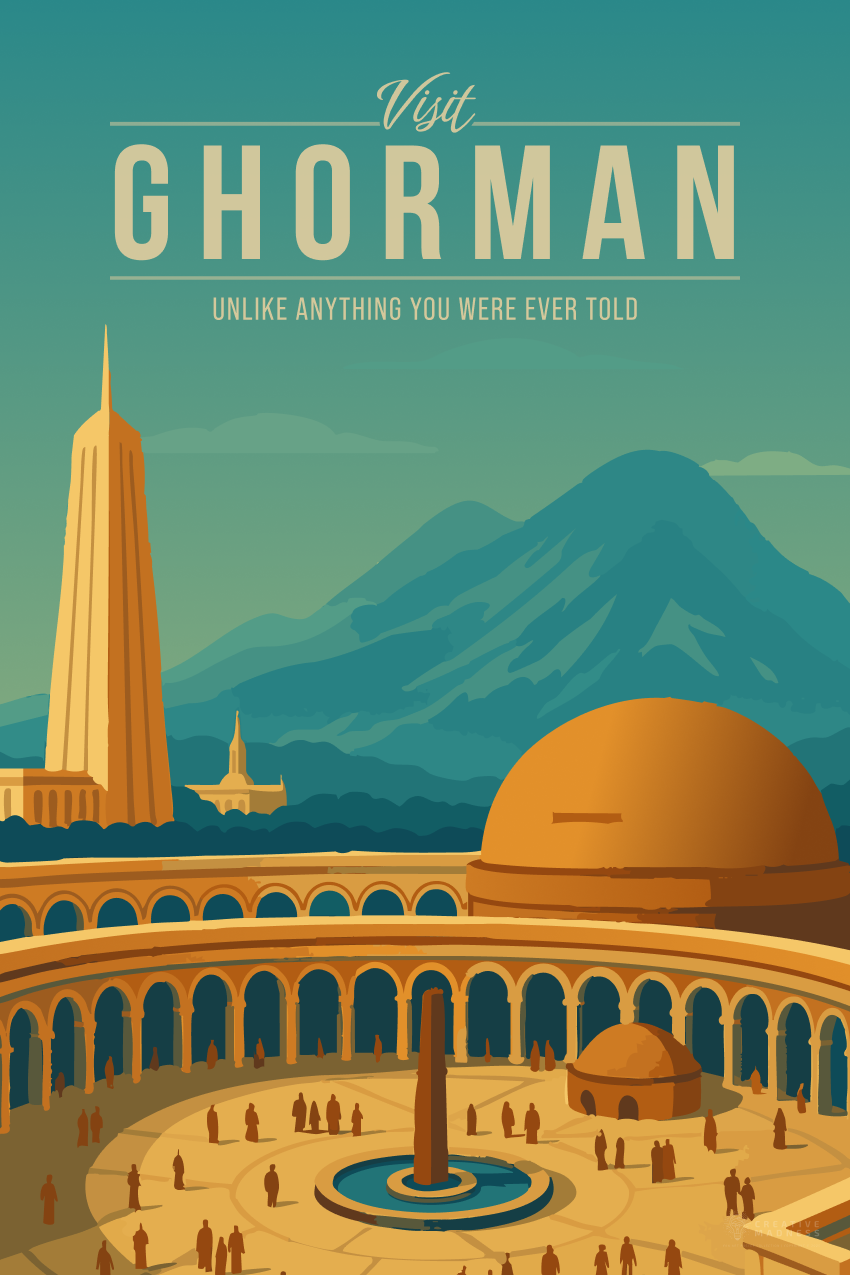 Ghorman Travel Poster