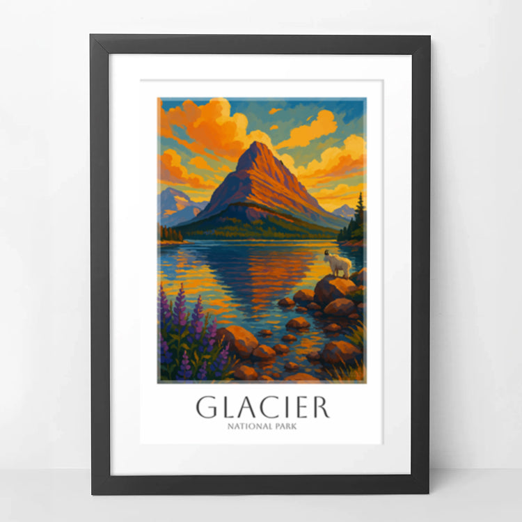 glacier-framed