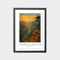 grand-canyon-gray-bg-framed