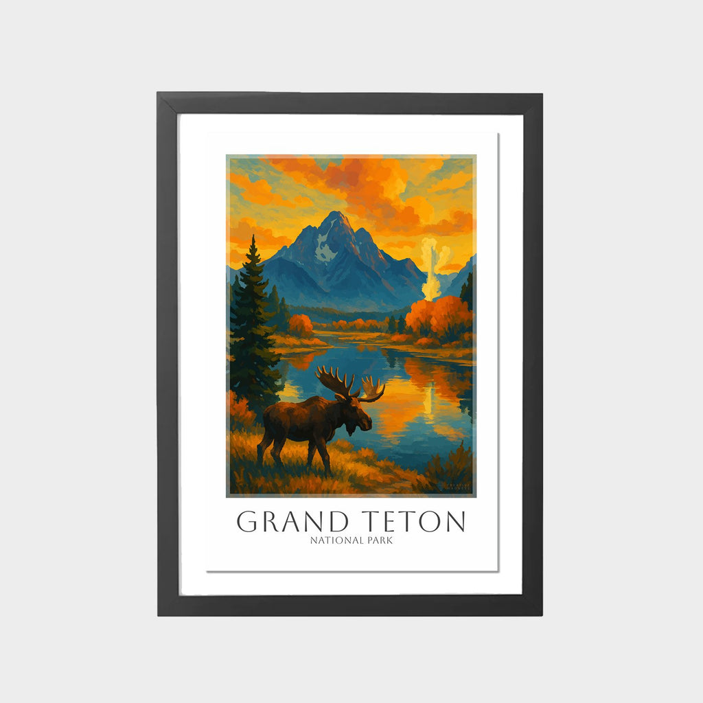grand-teton-gray-bg-framed