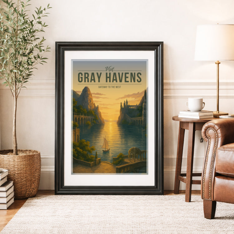 Gray Havens Travel Poster