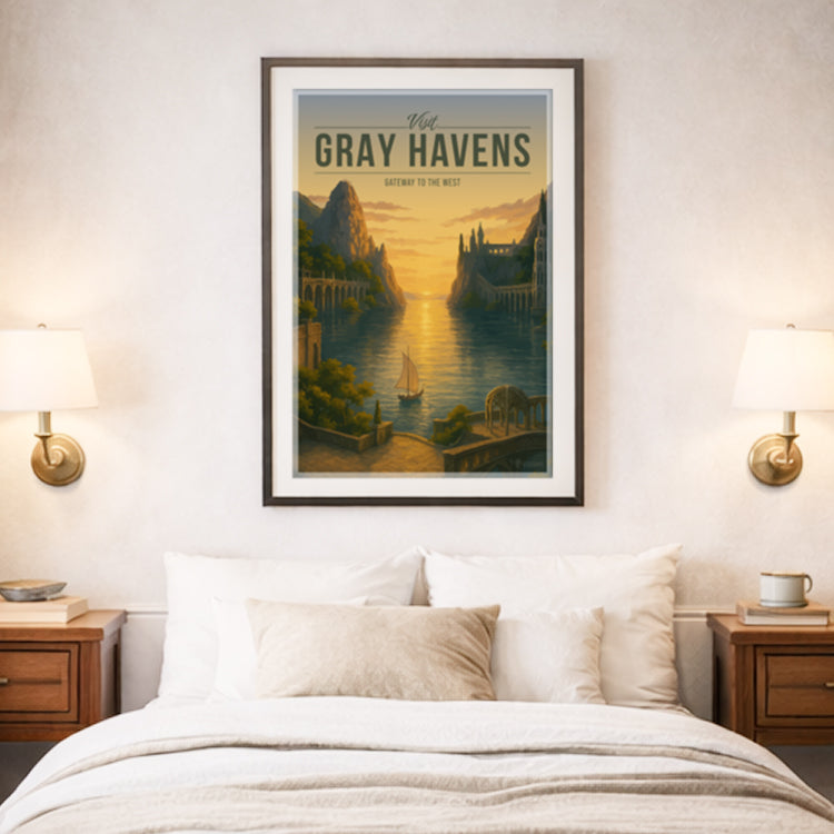 Gray Havens Travel Poster