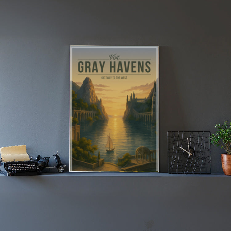 Gray Havens Travel Poster