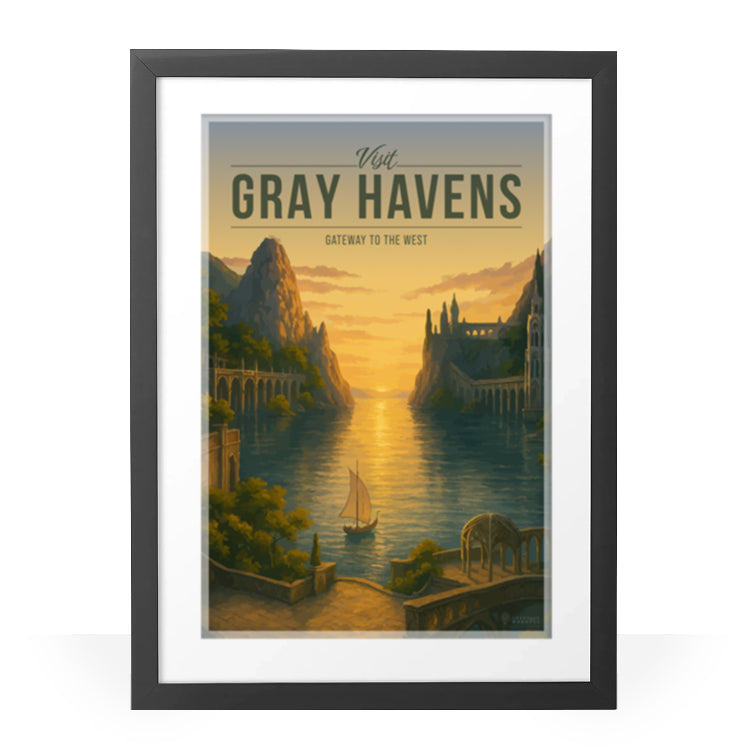 Gray Havens Travel Poster