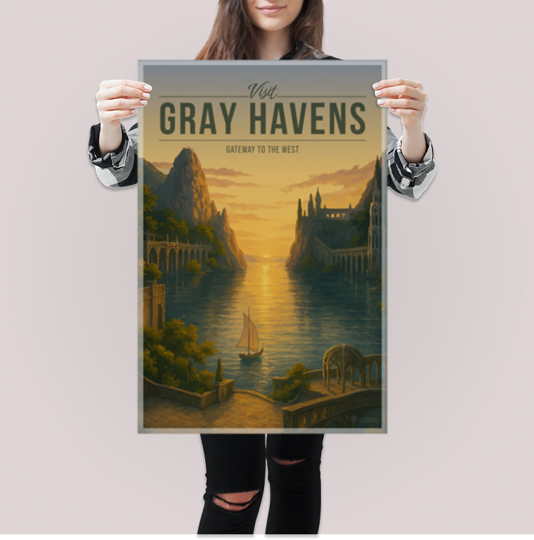 Gray Havens Travel Poster