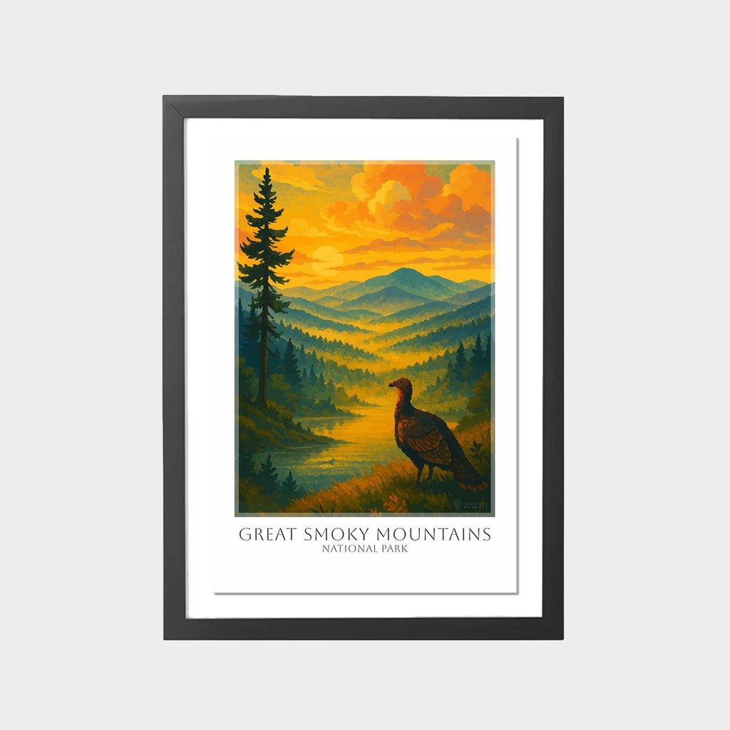 The Five Most Visited Parks — Complete 5 Poster Set