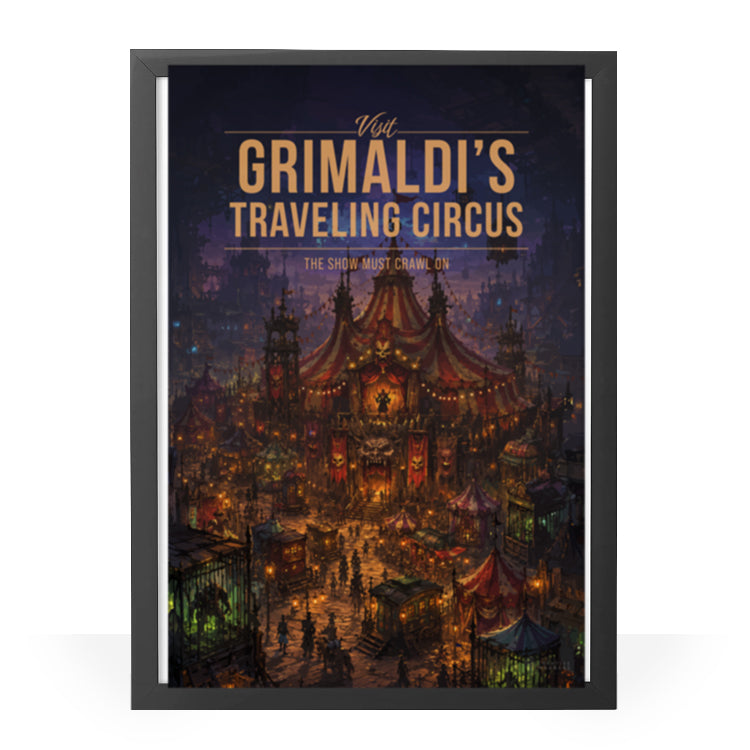 grimaldis-travelling-circus-framed
