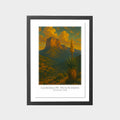 guadalupe-mountains-gray-bg-framed
