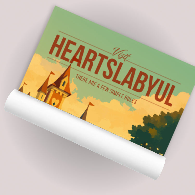Heartslabyul Travel Poster