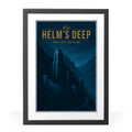 Helm's Deep Travel Poster
