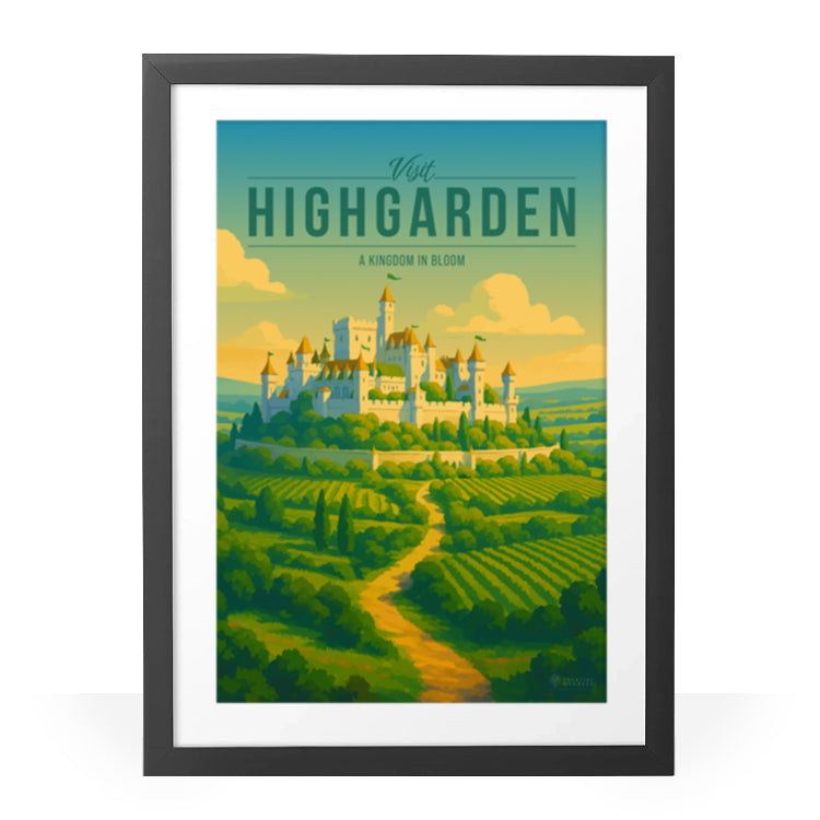 Highgarden Travel Poster