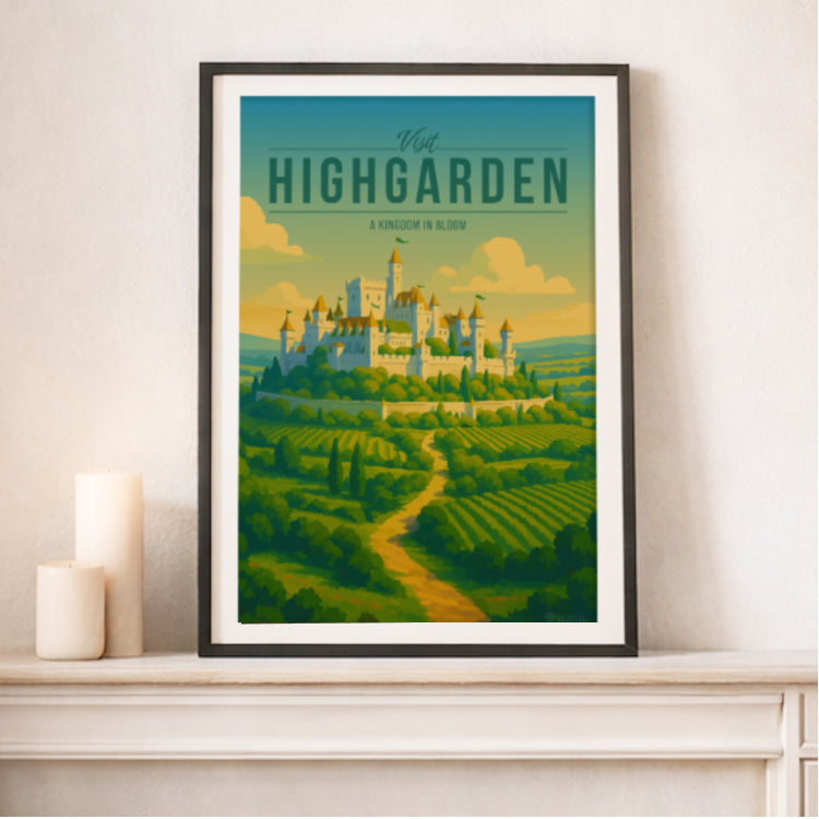 Highgarden Travel Poster