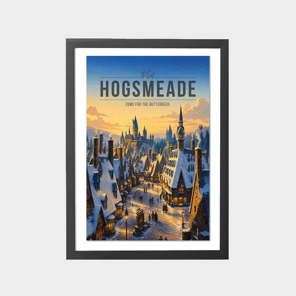hogsmeade-gray-bg-framed
