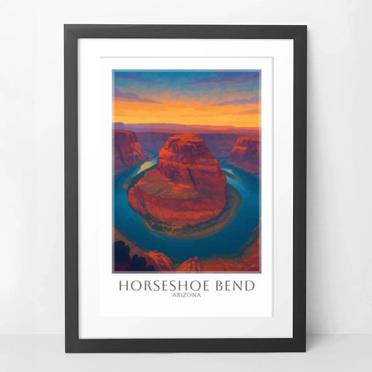 horseshoe-bend-framed