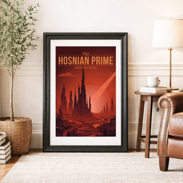 Hosnian Prime Travel Poster