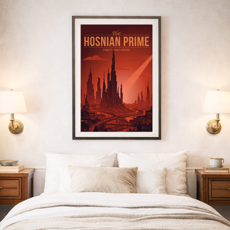 Hosnian Prime Travel Poster