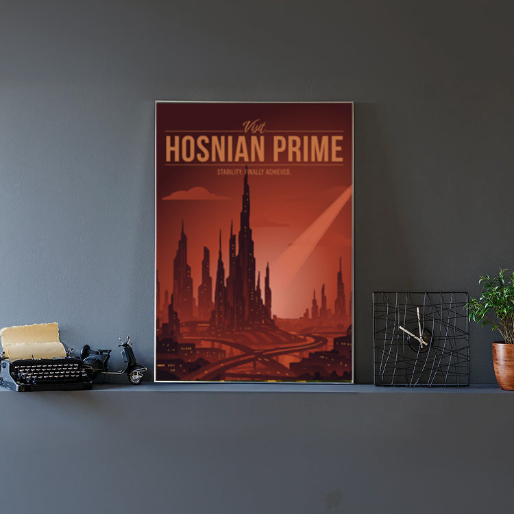 Hosnian Prime Travel Poster