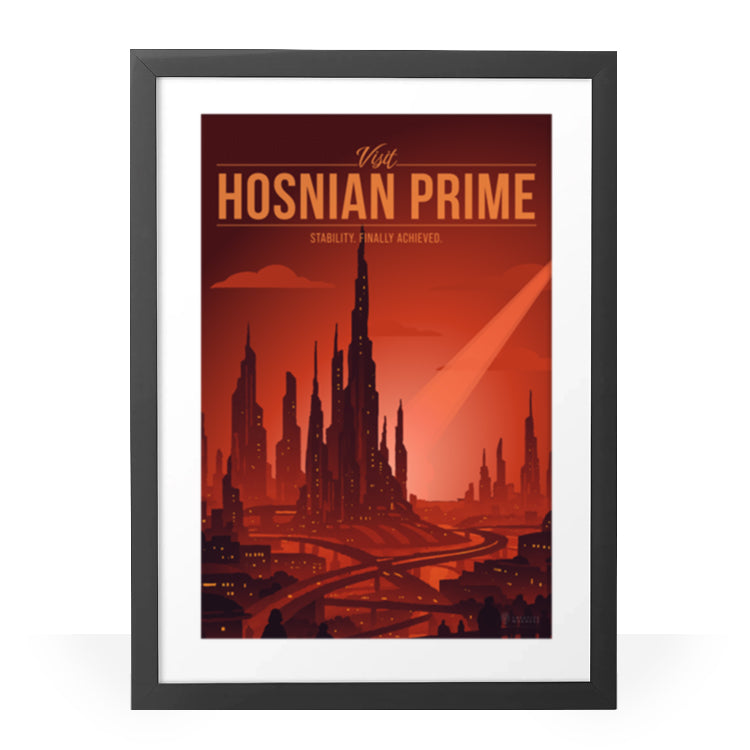 Hosnian Prime Travel Poster