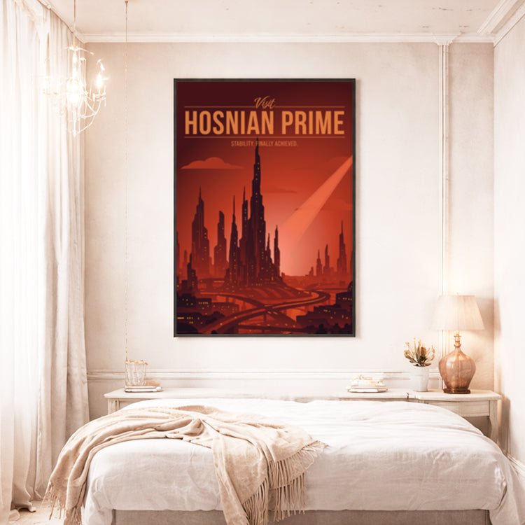 Hosnian Prime Travel Poster