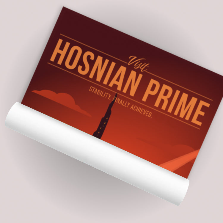 Hosnian Prime Travel Poster