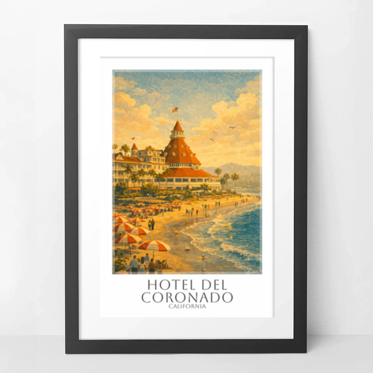 hotel-del-coronado-framed