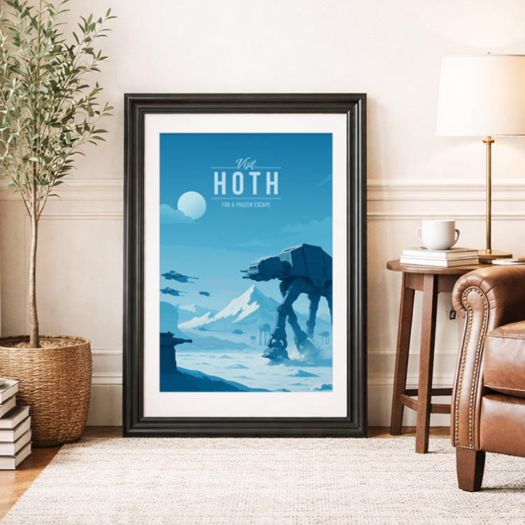 Hoth Travel Poster