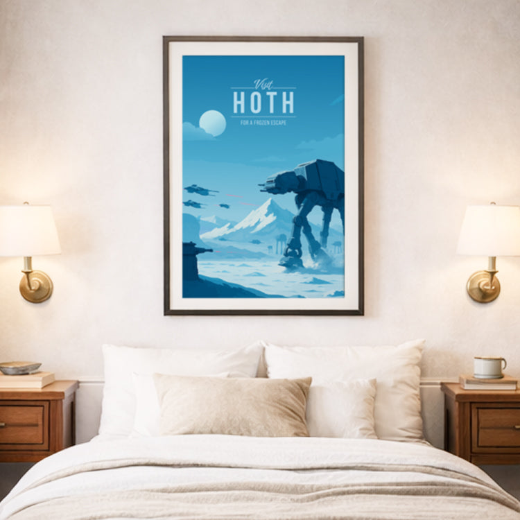 Hoth Travel Poster