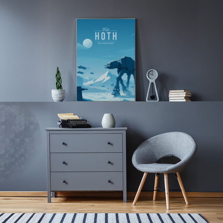 Hoth Travel Poster