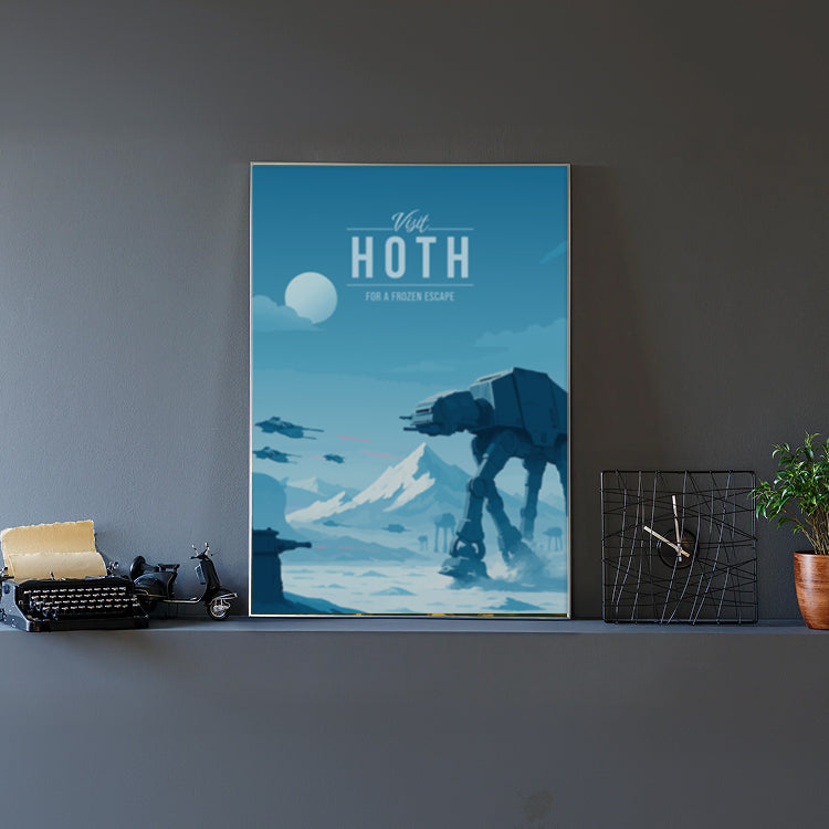 Hoth Travel Poster